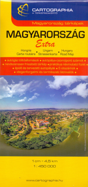  - Magyarorsz�g aut�t�rk�p 1:450 000 