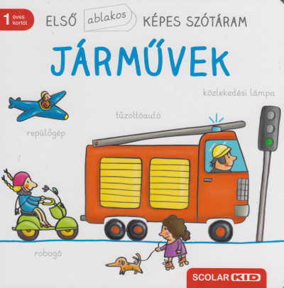 Első ablakos képes szótáram - Járművek