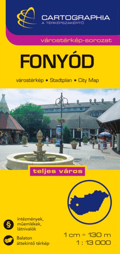 Fonyód várostérkép