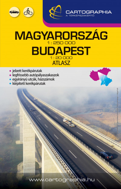 Magyarország-Budapest kombi atlasz