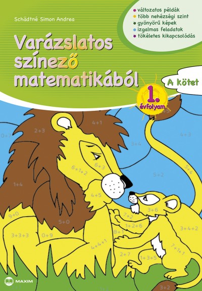 Varázslatos színező matematikából