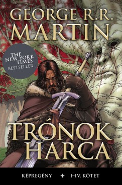 Daniel Abraham - George R. R. Martin - Trnok harca - kpregny - I-IV. ktet dszdobozban