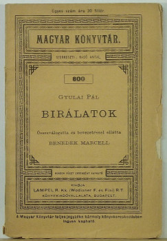 Gyulai Pl - Brlatok
