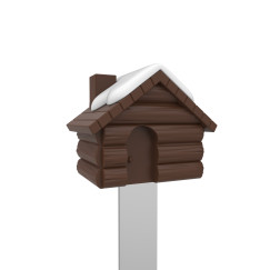 Hegyi fah�z, barna/feh�r - F�m k�nyvjelz�