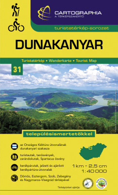 Dunakanyar turistatrkp 1:40000