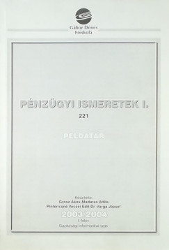 Pnzgyi ismeretek I.