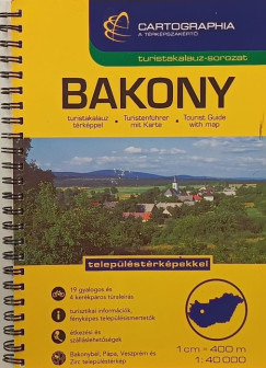 Szalamonidesz Sndor  (Szerk.) - Szigeti Borbla  (Szerk.) - Bakony turistakalauz 1:40 000