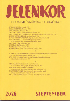 Jelenkor - Irodalmi �s m�v�szeti foly�irat - 2026. Szeptember
