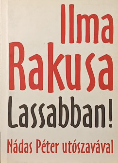 Ilma Rakusa - Lassabban!