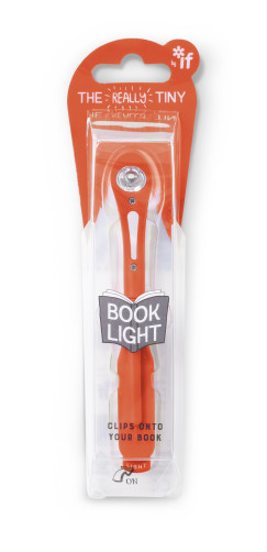 IF 5121 Igazán apró könyvlámpa – narancssárga olvasólámpa