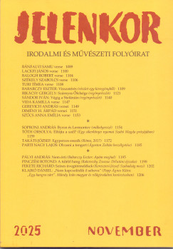 goston Zoltn  (Szerk.) - Jelenkor - Irodalmi s mvszeti folyirat - 2025. november
