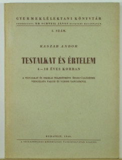 Kaszab Andor - Testalkat s rtelem 4-18 ves korban