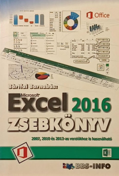 Bártfai Barnabás - Excel 2016 zsebkönyv