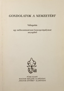 Mzsi Ferenc  (Vl.) - Gondolatok a nemzetrt