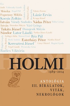 Radnti Sndor  (Vl.) - Holmi-antolgia III.