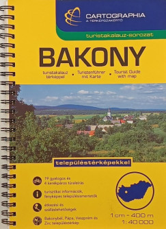 Szalamonidesz S�ndor  (Szerk.) - Szigeti Borb�la  (Szerk.) - Bakony turistakalauz 1:40 000