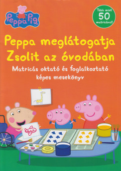 Peppa malac - Peppa megltogatja Zsolit az vodban