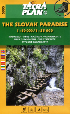 TP5005 Szlovk Paradicsom turistatrkp 1:50000