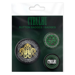 Cthulhu: kitűző szett