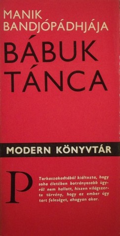 Manik Bandjpdhjja - Bbuk tnca