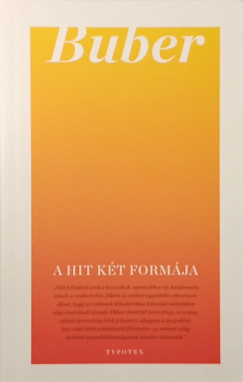 Martin Buber - A hit k�t form�ja