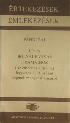 Pndi Pl - TON BOLYAI FARKAS DRMIHOZ