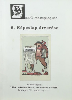 6. Képeslap árverése