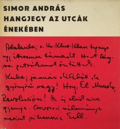Simor Andrs - Hangjegy az utck nekben