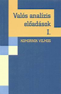Komornik Vilmos - Vals analzis eladsok I.