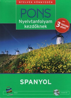 Medgyesi va  (Szerk.) - Pons Nyelvtanfolyam kezdknek - Spanyol - CD mellklettel
