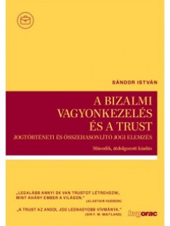 Sndor Istvn - A bizalmi vagyonkezels s a trust