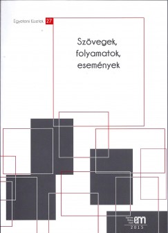 Kerti Jzsef  (Szerk.) - Keszeg Vilmos  (Szerk.) - Szvegek, folyamatok, esemnyek