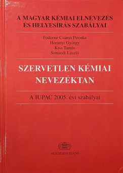 Szervetlen kmiai nevezktan