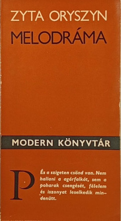 Zyta Oryszyn - Melodrma