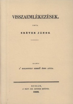 Srter Jnos - Visszaemlkezsek