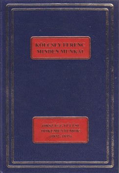Vlgyesi Orsolya  (Szerk.) - Orszggylsi dokumentumok (1832-1835)