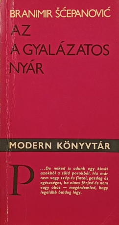 Branimir Scepanovic - Az a gyalázatos nyár