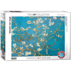 Van Gogh - Mandulavirág, 1000 db-os puzzle (EUROGRAPHICS, 6000-0153)