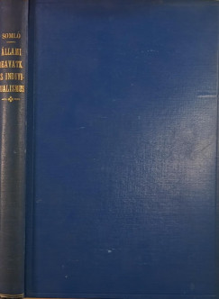 Somló Bódog - Állami beavatkozás és individualismus