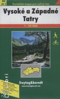 Vysok� a z�padn� tatry 1: 50 0000