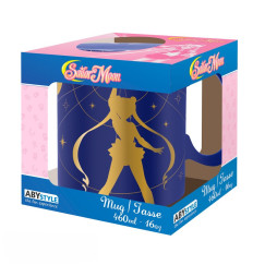 Sailor Moon-Sötétkék és arany színű bögre