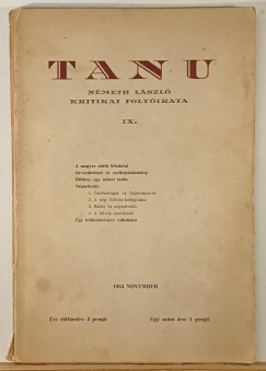 Tanu IX. 1934. november