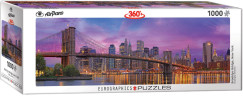 New York Brooklyn H�d, 1000 db-os panor�ma puzzle (EUROGRAPHICS,6010-5301)