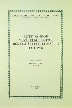 Rott Nndor veszprmi pspk brmlsi feljegyzsei