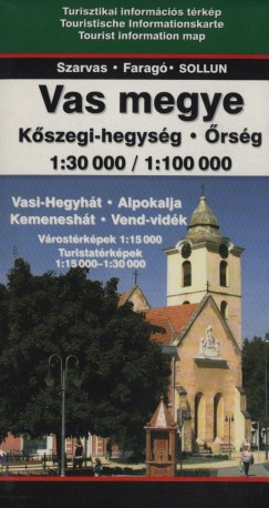 Vas megye - 1:100 000