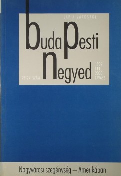 Budapesti Negyed 1999. tl 2000. tavasz