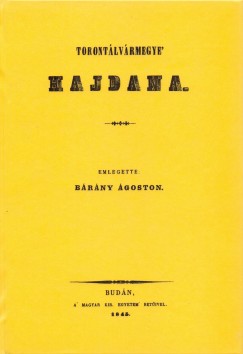 Brny goston  (Szerk.) - Torontl vrmegye hajdana