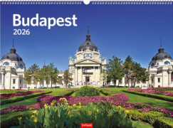 Budapest falinaptr 42x31 cm - 2026