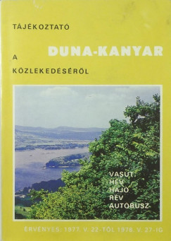 Tjkoztat a Duna-kanyar kzlekedsrl