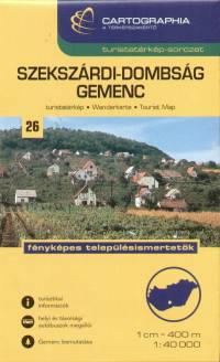Szekszrdi-dombsg - Gemenc turistatrkp